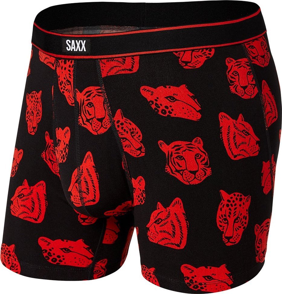 SAXX Bokserki męskie SAXX DAYTRIPPER BB FLY BLACK BEAST MODE S