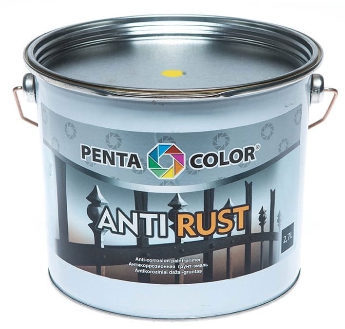 Pentacolor ANTICOR PAINT ANTI-RUST YELLOW 2.7L