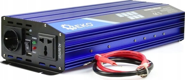 Geko Przetwornica napięcia SINUS 12V/230V 2000/4000W (2)