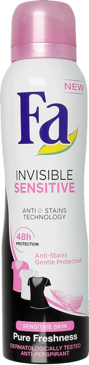 Fa Invisible Sensitive Dezodorant spray 150ml