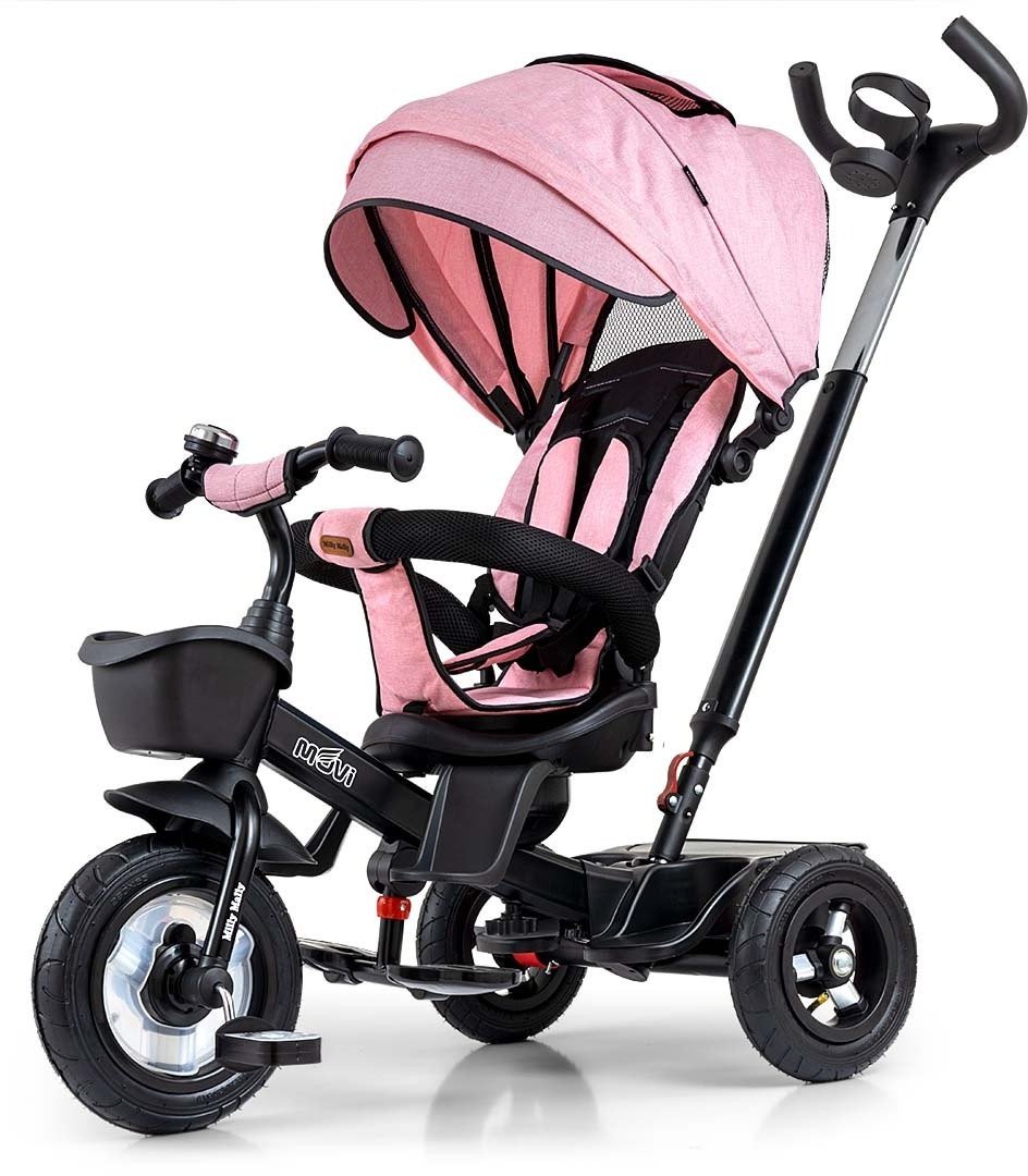 Milly Mally Rowerek Trójkołowy Movi Black-Pink