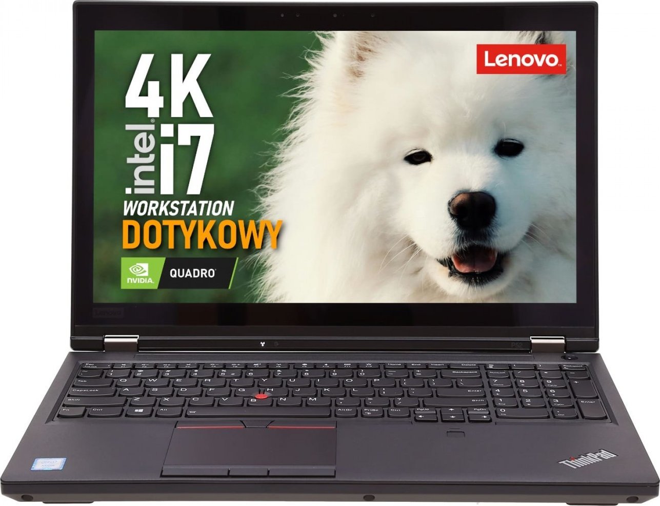 Thinkpad P52 i7-8850H 16GB 512GB Dotyk 3840x2160px IPS Quadro M1200 W11