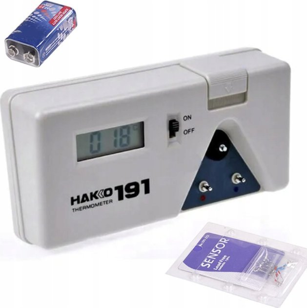Miernik Temperatury Grotu Hakko 191 Precyzyjny Techrebal