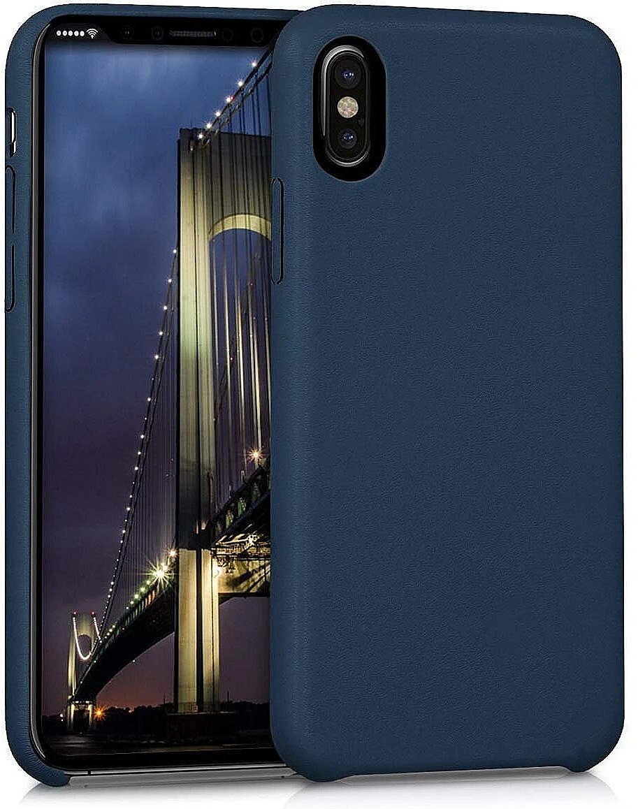 Mocco Liquid Silicone Soft Back Case for Apple iPhone 11 Pro Blue