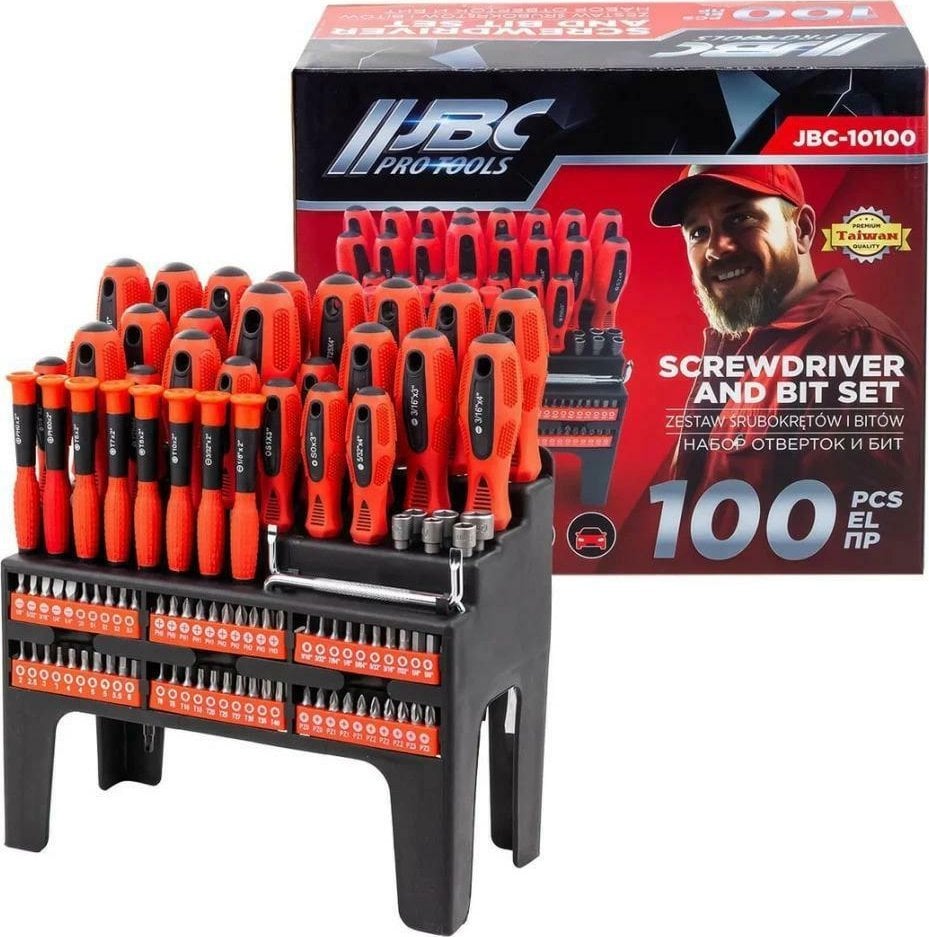 WKRĘTAKI + BITY kpl.100el. /JBC