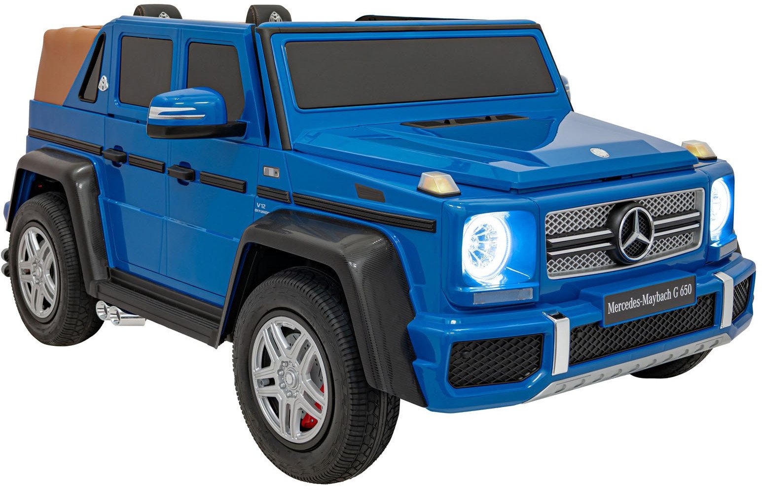 Pojazd Mercedes Benz MAYBACH G650 Niebieski