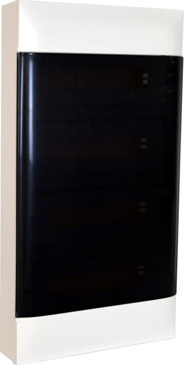 Legrand Rozdzielnica modułowa natynkowa PRACTIBOX S 4x18 drzwi przezroczyste 137439