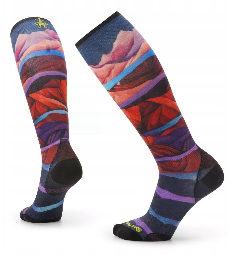 Smartwool Skarpety damskie narciarskie Ski Zero Cushion Print 150, r.M (38-41)