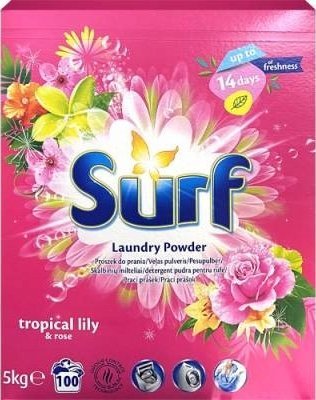 Surf Surf Proszek Do Prania 5kg Tropikal Lilly 100p