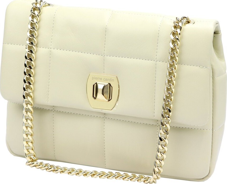 Pierre Cardin Damska torebka ze skóry naturalnej Pierre Cardin FRZ 1957 SAVAGE NoSize