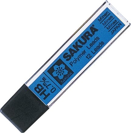 BRUYNZEEL SAKURA Sakura Polymer Leads HB 0.7 mm Rysiki 12szt