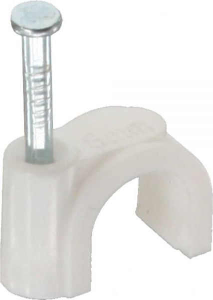 Organizer InLine Uchwyt montażowy Biały 50 sztuk (44020B)