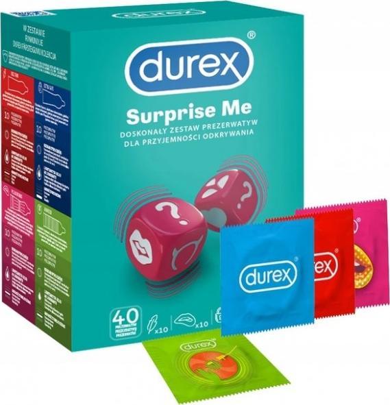 Durex DUREX_Suprise Me mix 40szt