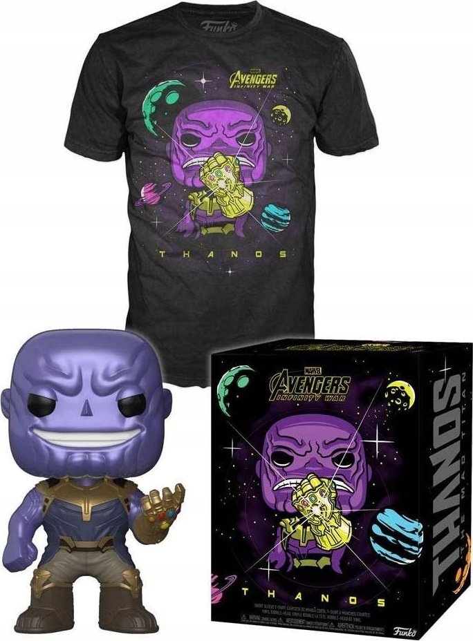 Figurka Funko Pop funko pop! marvel t-shirt thanos (m) infinity war