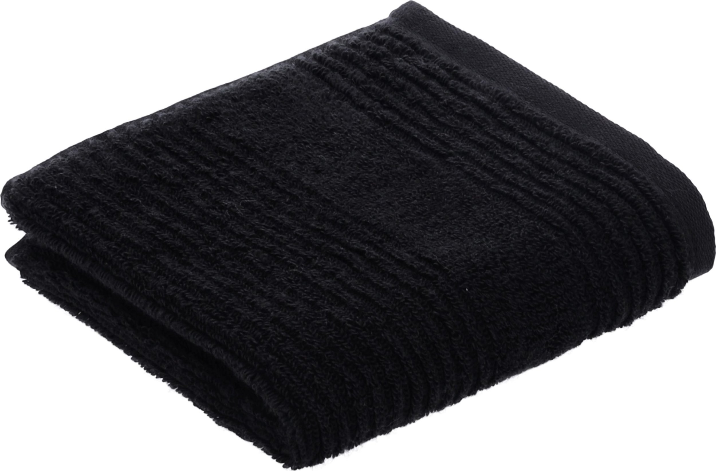 Vossen Ręcznik bawełniany 30x50 cm Tomorrow 790 Schwarz biodegradowalny