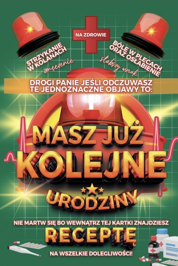 Teka Karnet Urodzinowy z recept±