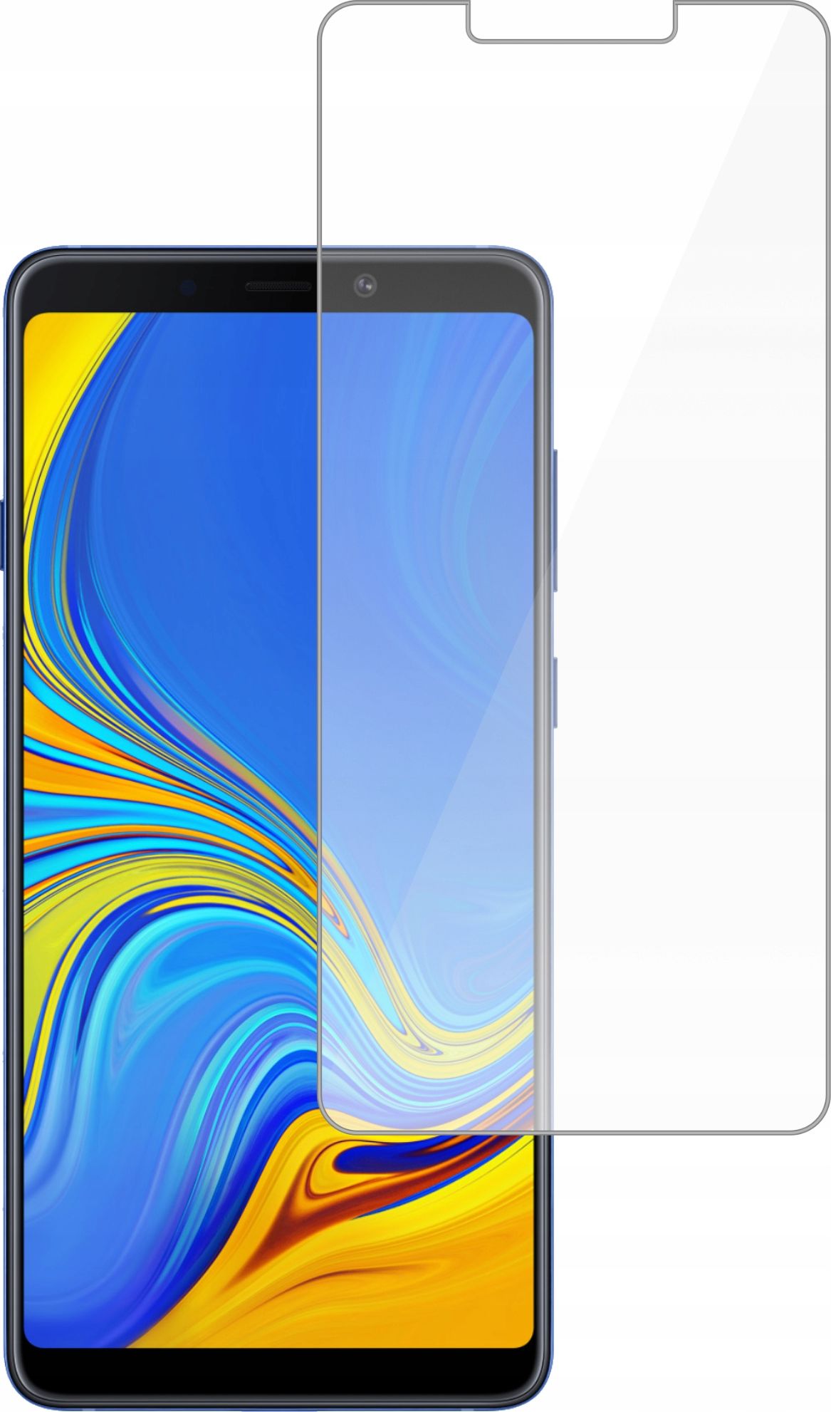 etumi Szkło Hartowane 9H Do Samsung Galaxy A9 2018 Szkiełko Ochronne Na Ekran Twarde Płaskie Przód / Ochrona Matrycy Telefonu Glas0333