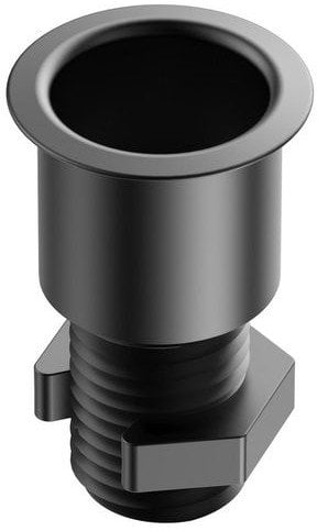 Solution for cables through desk 35mm black