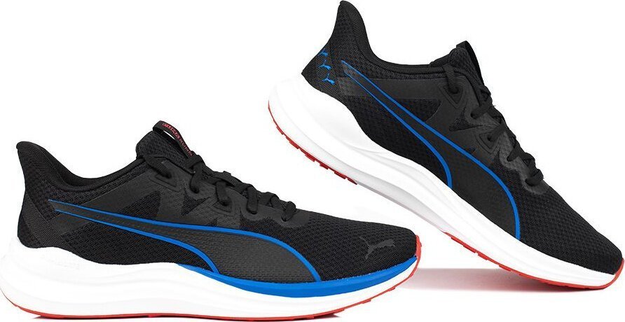 Puma Buty męskie Puma Reflect Lite czarno-niebieskie 378768 09 42,5