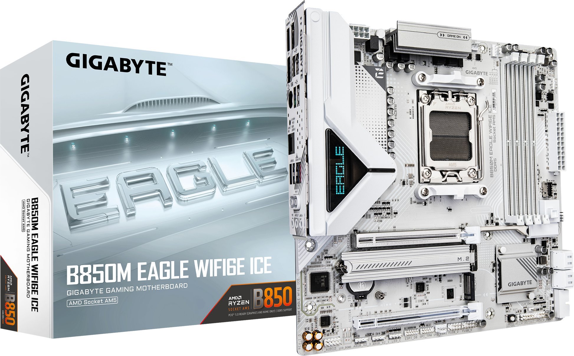 Płyta główna Gigabyte B850M EAGLE WIFI6E ICE