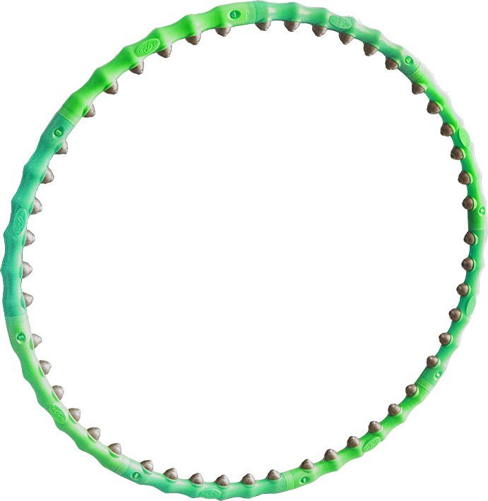 Allright Hula Hoop z masażem zielone (FIHHMX)