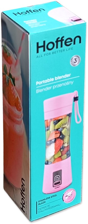 Blender przenośny - akumulatorowy Hoffen - MPM 60W