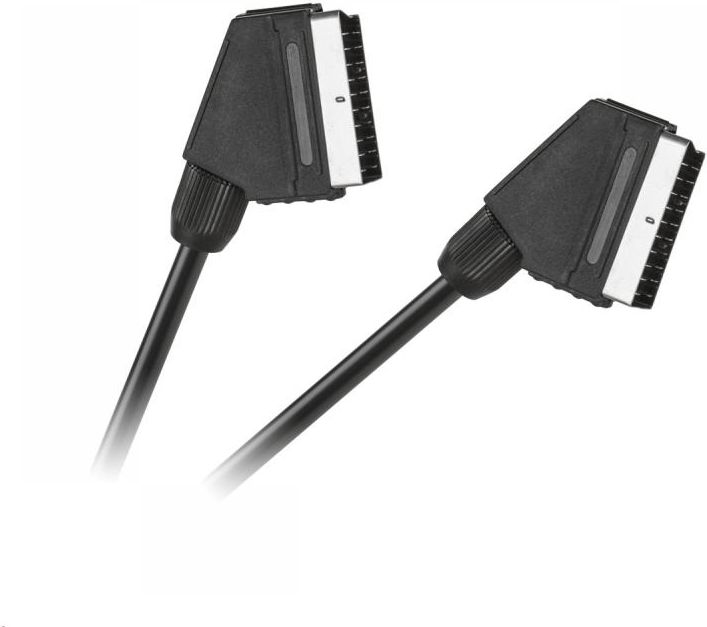 Kabel Scart - Scart 1.5m czarny (KPO2705-1,5)
