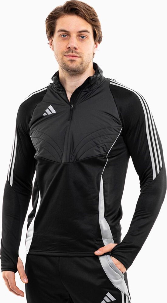 Bluza męska adidas Tiro 24 Winterized szaro-czarna IM9966 2XL