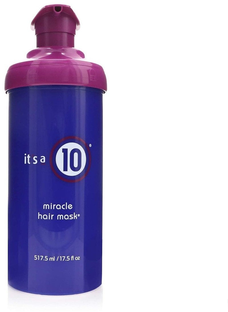 Keune It's a 10, Miracle, Hair Treatment Cream Mask, Smooth & Soften, 517.5 ml For Women