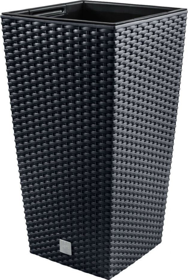 Prosperplast Doniczka z wkładem Rato Square DRTS300 antracyt