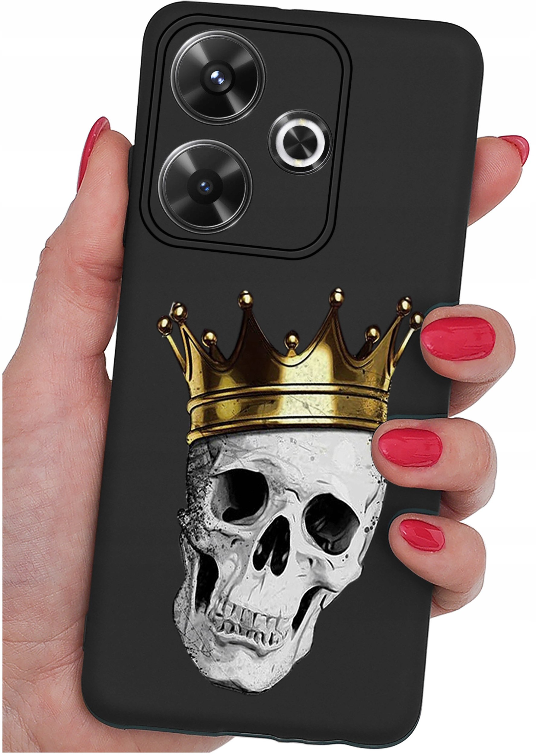 Etui do Xiaomi Redmi 13 4G WZORY |SILIKONOWE MATT CASE + SZKŁO 9H