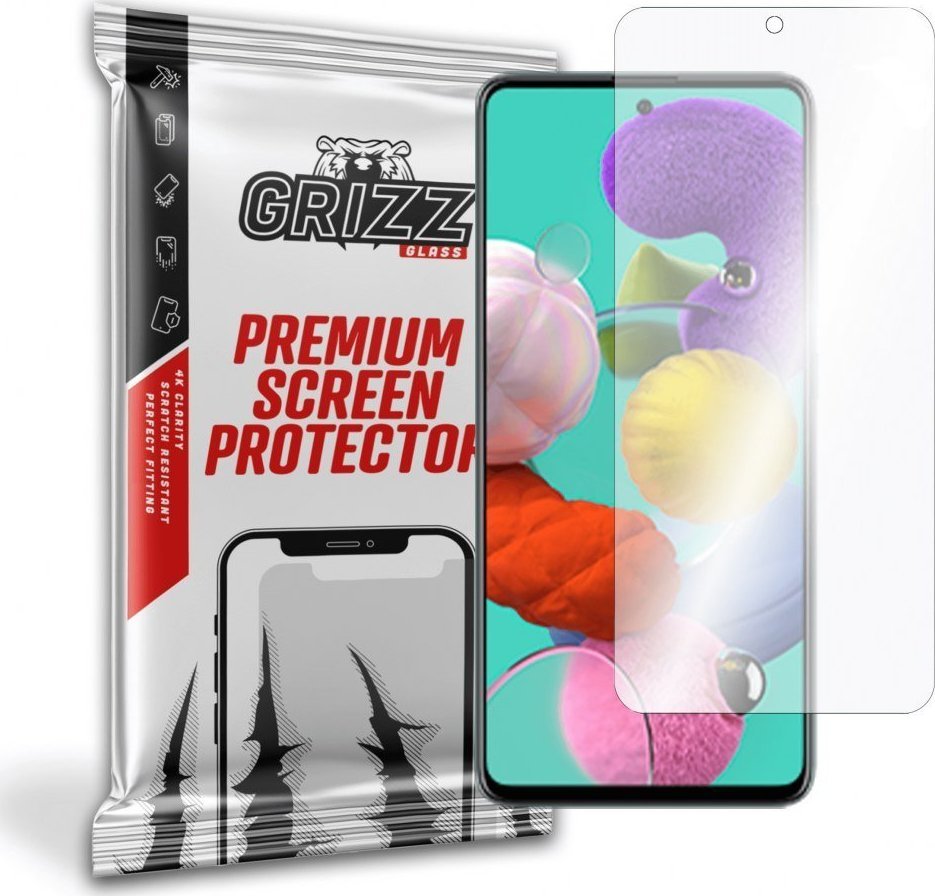 GrizzGlass Szkło hybrydowe Grizz Samsung Galaxy A51