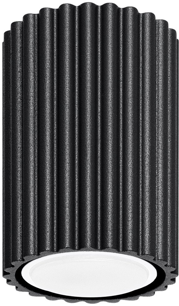 Plafon Karbon 10 Czarny Gu10 Max 10W Ledw Sollux Lighting