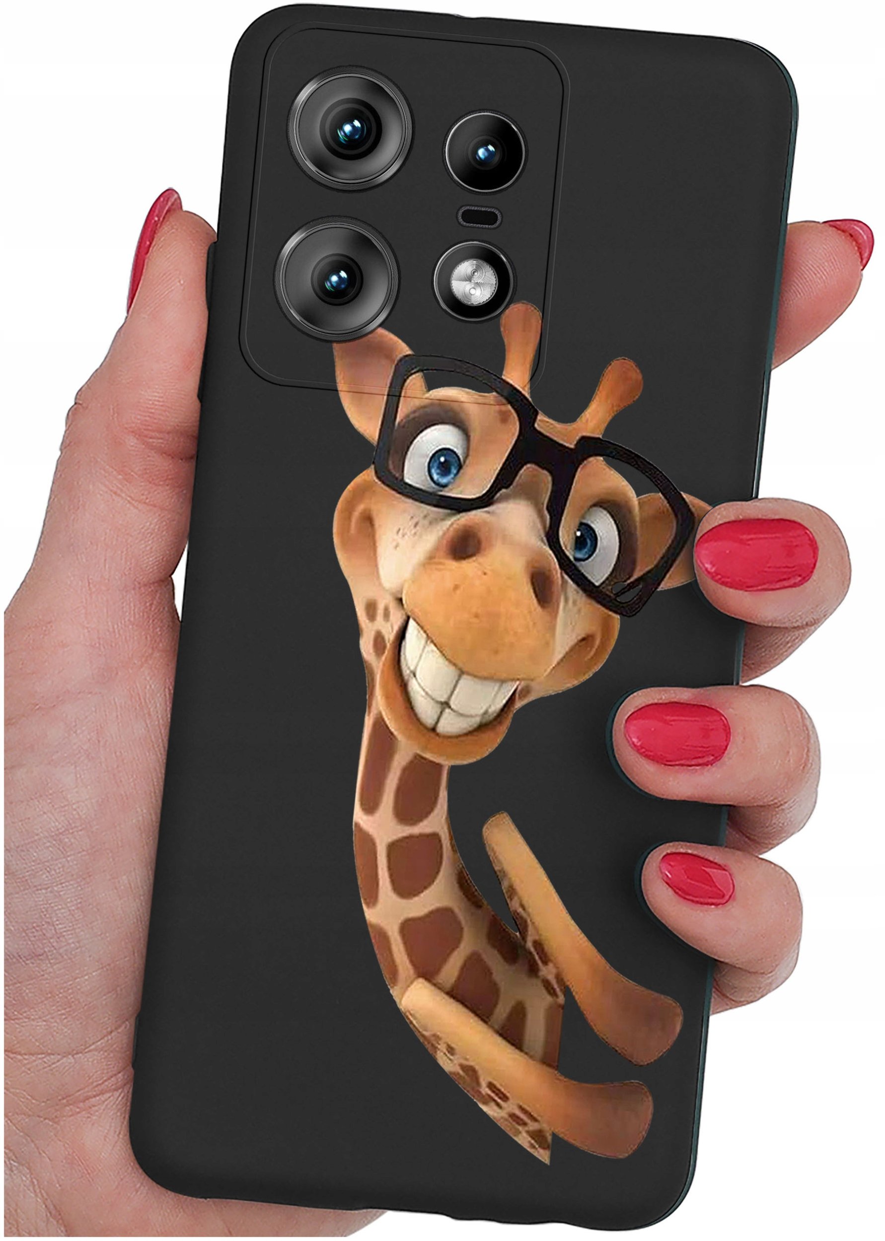 Etui do Motorola Moto EDGE 50 Pro WZORY |SILIKONOWE MATT CASE