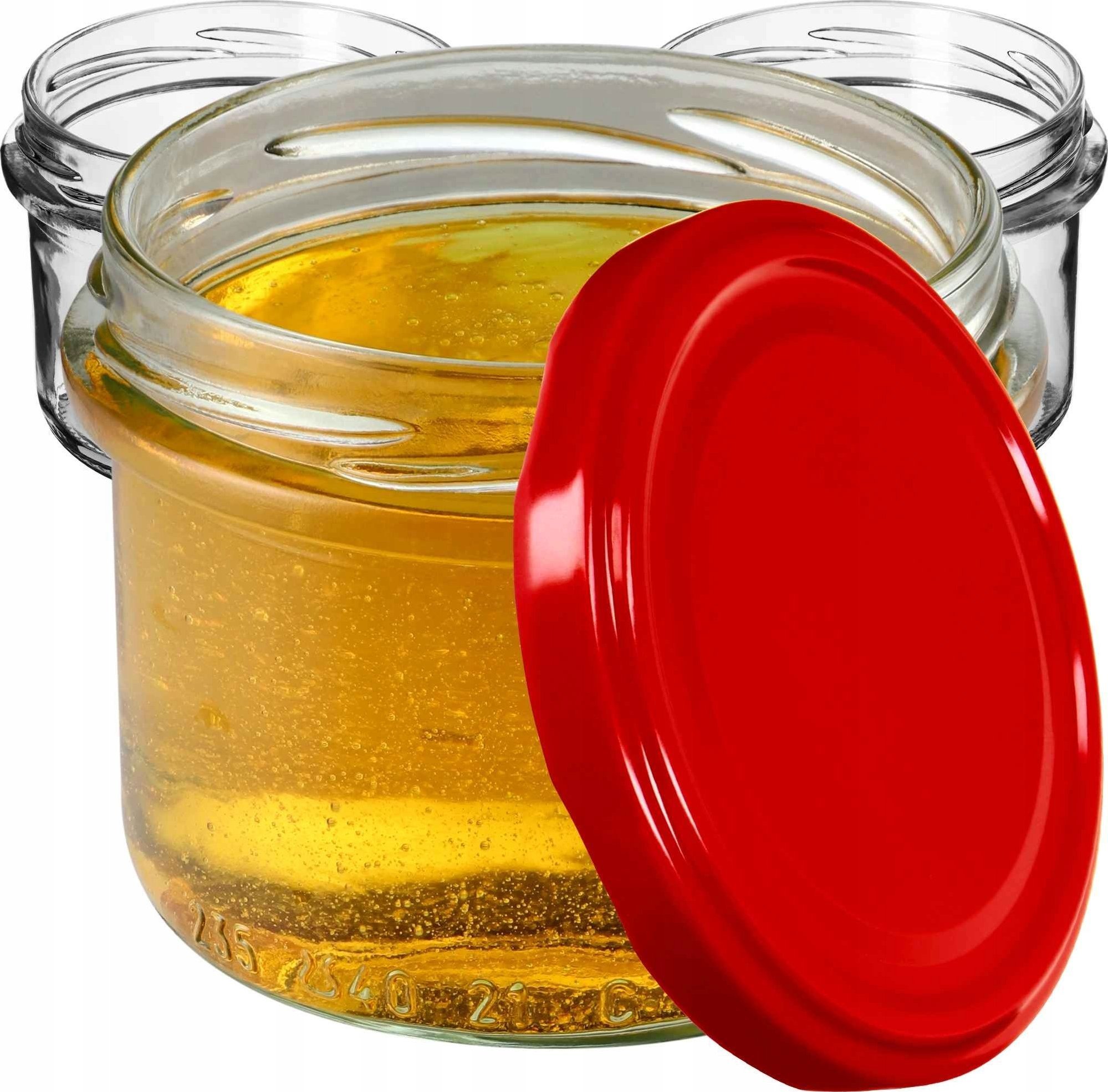 Kadax 100x Słoik 235ml + Zakrętka fi82 Słoiczek Na Dżem