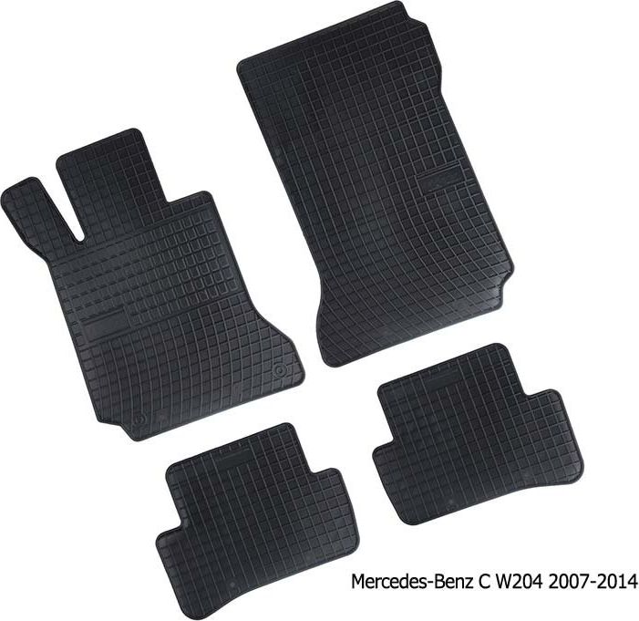 Guminiai kilimėliai Mercedes-Benz C-Class W204 2007-->