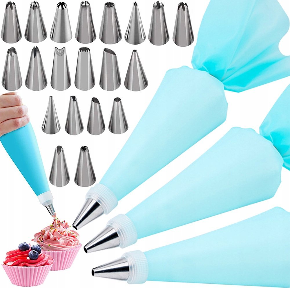 ZESTAW DO DEKOROWANIA TORTÓW BAKE4