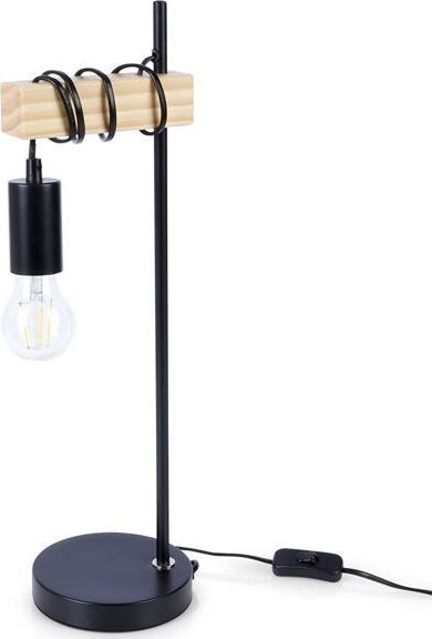 Atmosphera Lampka na biurko loft, żarówka na kablu, Ø 14 x 50 cm