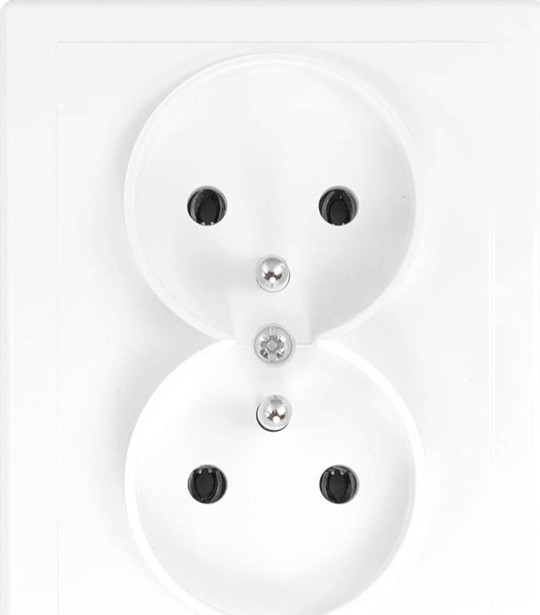 Timex JOWISZ Gniazdo podwójne z/u białe GPt-6 Jw