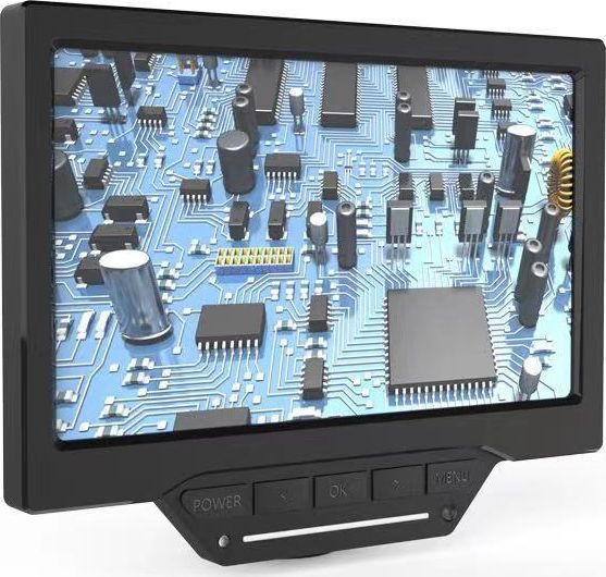 Mikroskop Techrebal WYŚWIETLACZ DO MIKROSKOPU 7 CALI Z KAMERĄ WIFI IOS