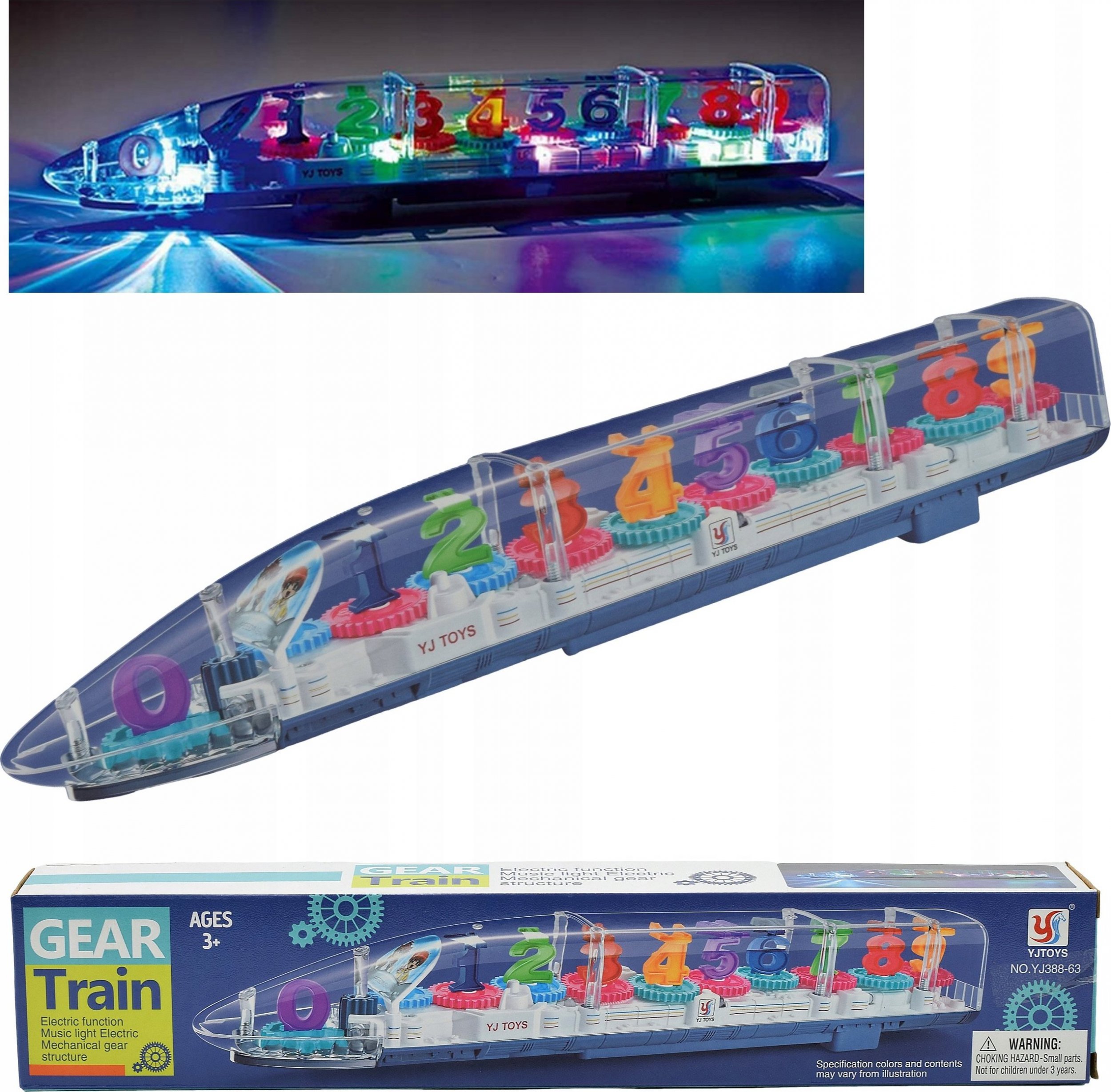 Skleplolki POCIĄG CIUCHCIA LOKOMOTYWA INTERAKTYWNA JEŹDZI GRA