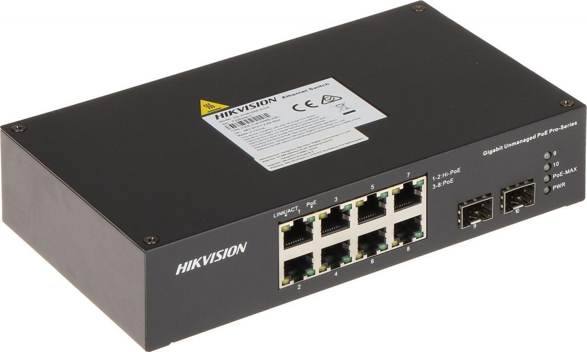Switch Hikvision DS-3T0510HP-E/HS
