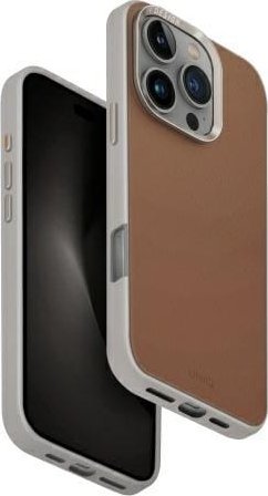 Uniq UNIQ Lyden DS iPhone 16 Pro 6.3" Magclick Charging case beige/caramel-ivory