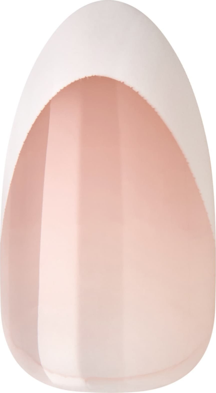 Kiss KISS Sztuczne paznokcie samoprzylepne Modern French, No Glue Needed, White Tips, Medium Almond