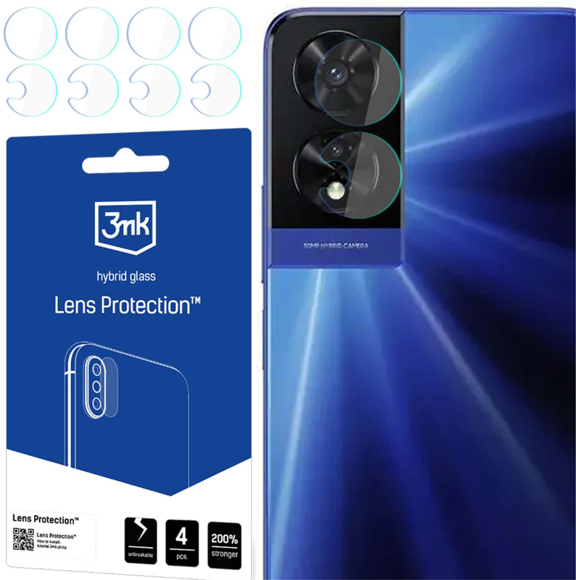 TCL 505 - 3MK LENS PROTECTION