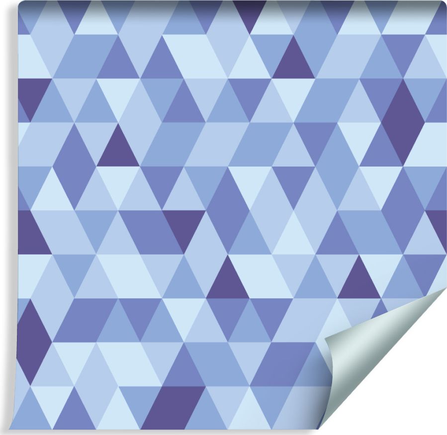 Muralo Tapeta GEOMETRYCZNA - Kolorowe Trójkąty