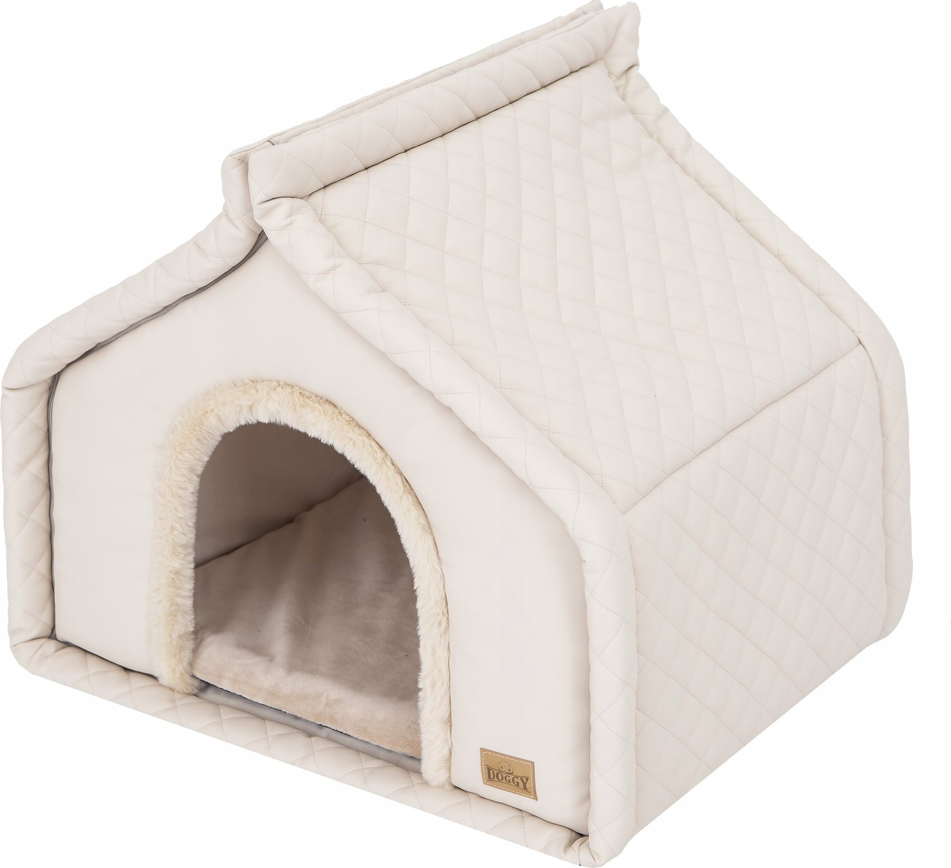 DOGGY R1 BUDA DIAMOND BEŻOWY