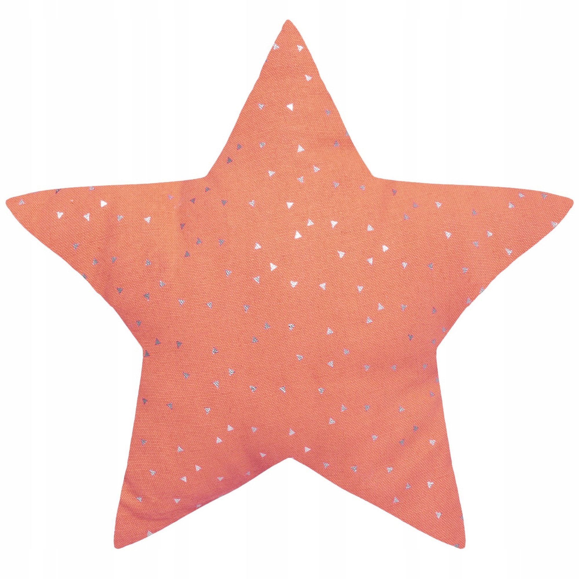 Poduszka dekoracyjna w kształcie gwiazdy, bawełna, 40 x 40 cm