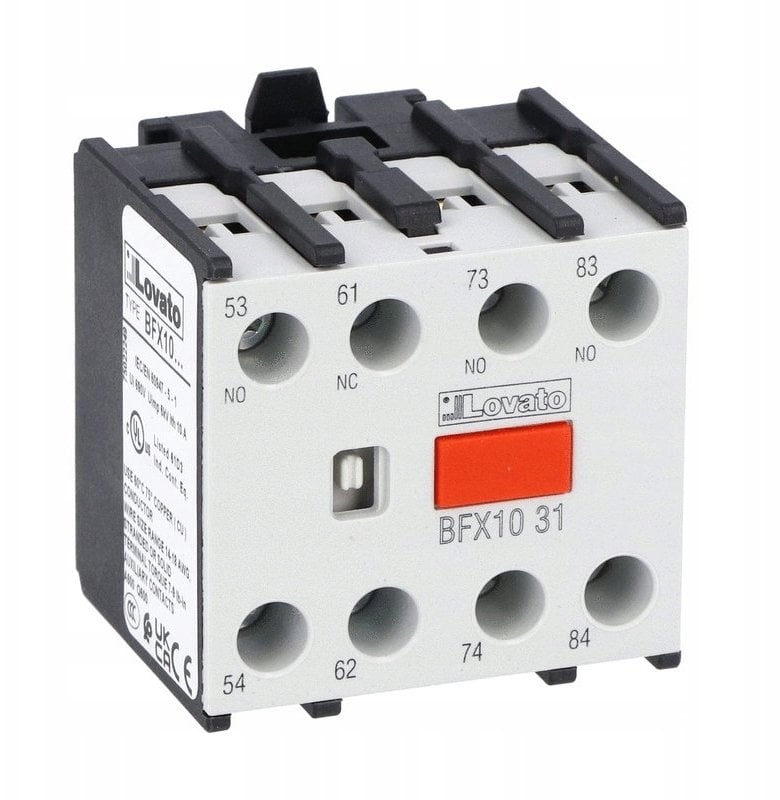 Lovato Electric Zestyki akcesoria do styczników 3Z+1R BF09...BF150 montaż czołowy BFX1031