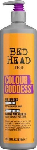 Tigi Szampon do włosów farbowanych Be Head Tigi Bed Head Colour Goddess Oil Infused (970 ml)